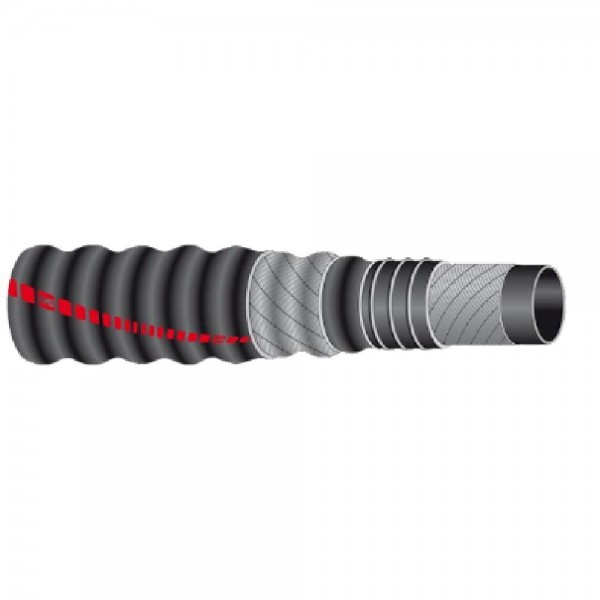 45 hose for pumping and transporting fuel, oil and other petroleum products containing up to 30% of aromatic hydrocarbons.