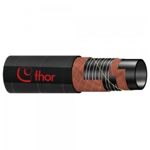 48 Thor hose for pumping and transporting fuel and oil. Suitable for use in tank trucks and oil industry. It can also be used to pump and transport hydraulic fluids containing up to 50% aromatic hydrocarbons.