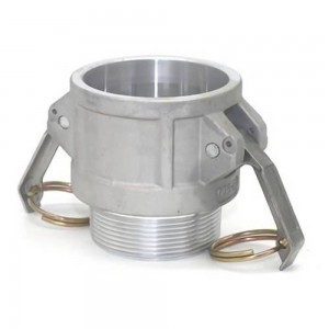 Connectors for petroleum, chemical, water, industrial fluids. Made of aluminum (AL), stainless steel (SS) and polypropylene (PP).